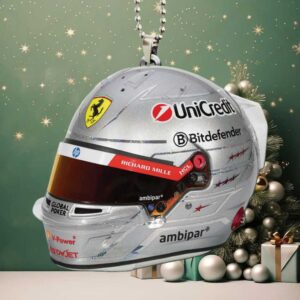 Lewis Hamilton 2025 Las Vegas GP Special Edition Mini Helmet Ornament Lewis Hamilton 2025 Las Vegas GP Special Edition Mini Helmet Ornament