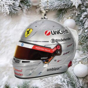 Lewis Hamilton 2025 Las Vegas GP Special Edition Mini Helmet Ornament