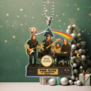 Limited Edition Pink Floyd 1965 2025 60th Anniversary Collectible Ornament