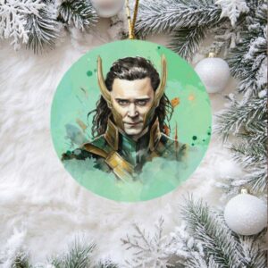 Loki Marvel Comics Christmas Ornament