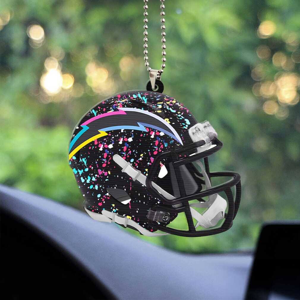 Los Angeles Chargers Mini Helmet Car Tree Ornament Los Angeles Chargers Mini Helmet Car Tree Ornament