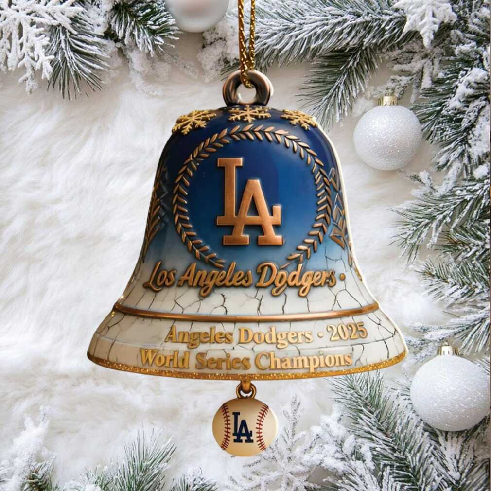 Los Angeles Dodgers 2025 World Series Champions Custom Shape Acrylics Ornament second image