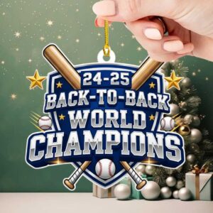 Los Angeles Dodgers 2025 World Series Champions Custom Shape 2sided Acrylic Ornaments.jfif Los Angeles Dodgers 2025 World Series Champions Custom Shape 2sided Acrylic Ornaments.jfif