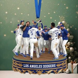 Los Angeles Dodgers 2025 World Series Champions Ornament