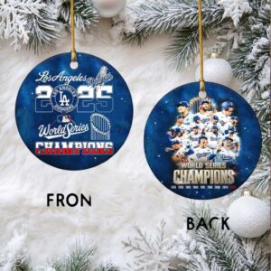 Los Angeles Dodgers Custom Shape 2 sided Acrylic Ornament.jfif (1)