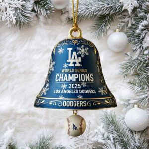 Los Angeles Dodgers Custom Shape 2 sideds Acrylic Ornament.jfif