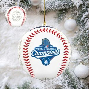 Los Angeles Dodgers World Series 2025 Custom Shape 2 sided Acrylic Ornament.jfif (1)