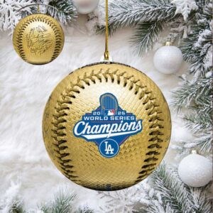 Los Angeles Dodgers World Series 2025 Custom Shape 2 sided Acrylic Ornaments.jfif (1)