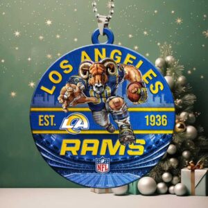 Los Angeles Rams NFL Car Rearview Mirror Ornament