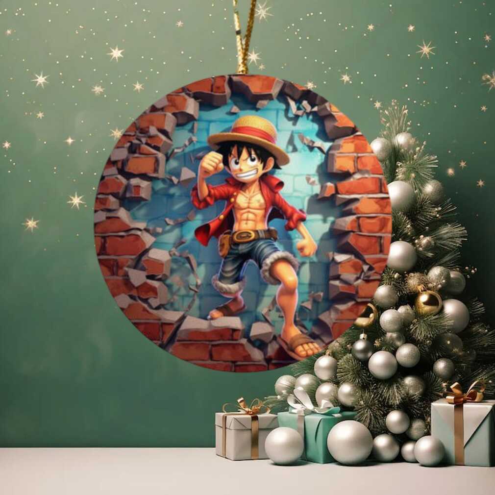 Luffy’s Grand Entrance Christmas Ornament Luffy’s Grand Entrance Christmas Ornament