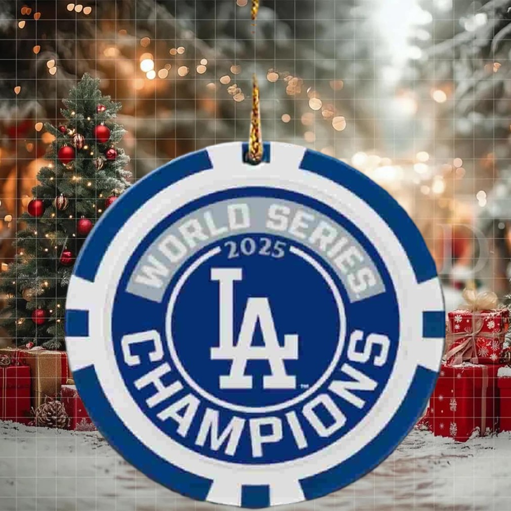MLB Los Angeles Dodgers Wincraft 2025 World Series Champions Christmas Ornament For Fans Or Family MLB Los Angeles Dodgers Wincraft 2025 World Series Champions Christmas Ornament For Fans Or Family