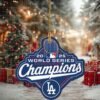 MLB Los Angeles Dodgers 2025 World Series Champions Christmas Ornament MLB Los Angeles Dodgers 2025 World Series Champions Christmas Ornament
