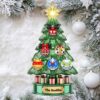 Family Christmas Wood Sign Personalized Gifts For Family Mickey Family Christmas Wood Sign Personalized Gifts For Family Mickey