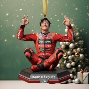 Marc Márquez MotoGP Christmas Ornament