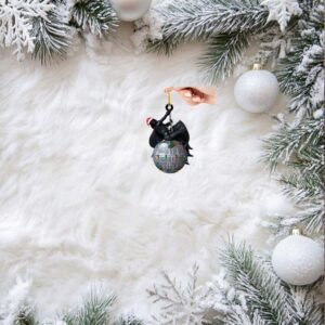 May the Christmas Be With You Darth Vader Death Star Ornament