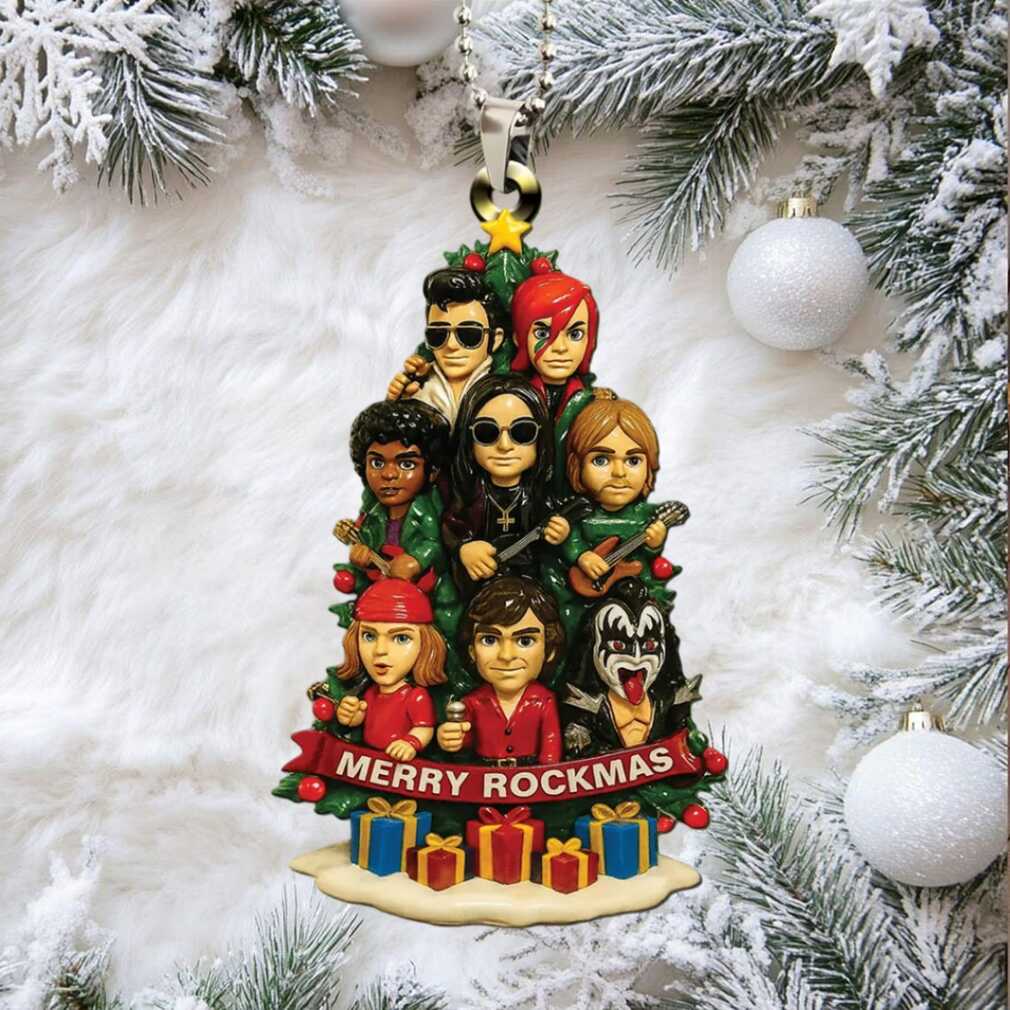 Merry Rockmas Custom shape 2 sided Acrylic Car Ornament.jfif Merry Rockmas Custom shape 2 sided Acrylic Car Ornament.jfif