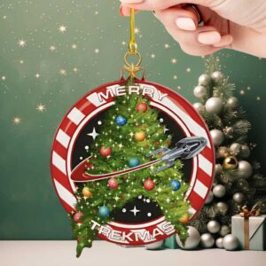 Merry Trekmas Starfleet Academy Christmas Ornament