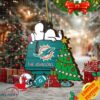 Personalized Miami Team Dolphinss Sport Christmas Ornament, For Football Fan