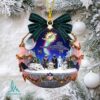 Los Angeles Lakers Team Themed Christmas Tree Ornament Los Angeles Lakers Team Themed Christmas Tree Ornament