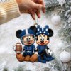 New England Patriots Faith & Football Cross Ornament New England Patriots Faith & Football Cross Ornament