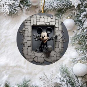 Mickey's Stone Wall Adventure Ornament (1)