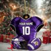 Minnesota Vikings NFL Sport Ornament Custom Your Name And Number 2023 Christmas Tree Decorations Minnesota Vikings NFL Sport Ornament Custom Your Name And Number 2023 Christmas Tree Decorations