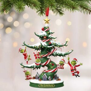 Mischief Family Christmas Personalized Ornament Perfect Gift for Family and Friends