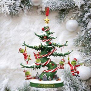 Mischief Family Christmas Personalized Ornament Perfect Gift for Family and Friends