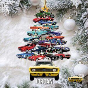 Muscle Car Collection Christmas Ornament