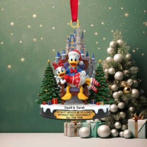 My Butt Would Be So Lonely Funny Duck Couple Christmas Ornament (1) My Butt Would Be So Lonely Funny Duck Couple Christmas Ornament (1)