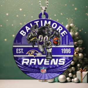 NFL Baltimore Ravens Car Air Freshener Ornament