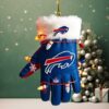 Personalized Grinch Football Christmas Ornament Personalized Grinch Football Christmas Ornament
