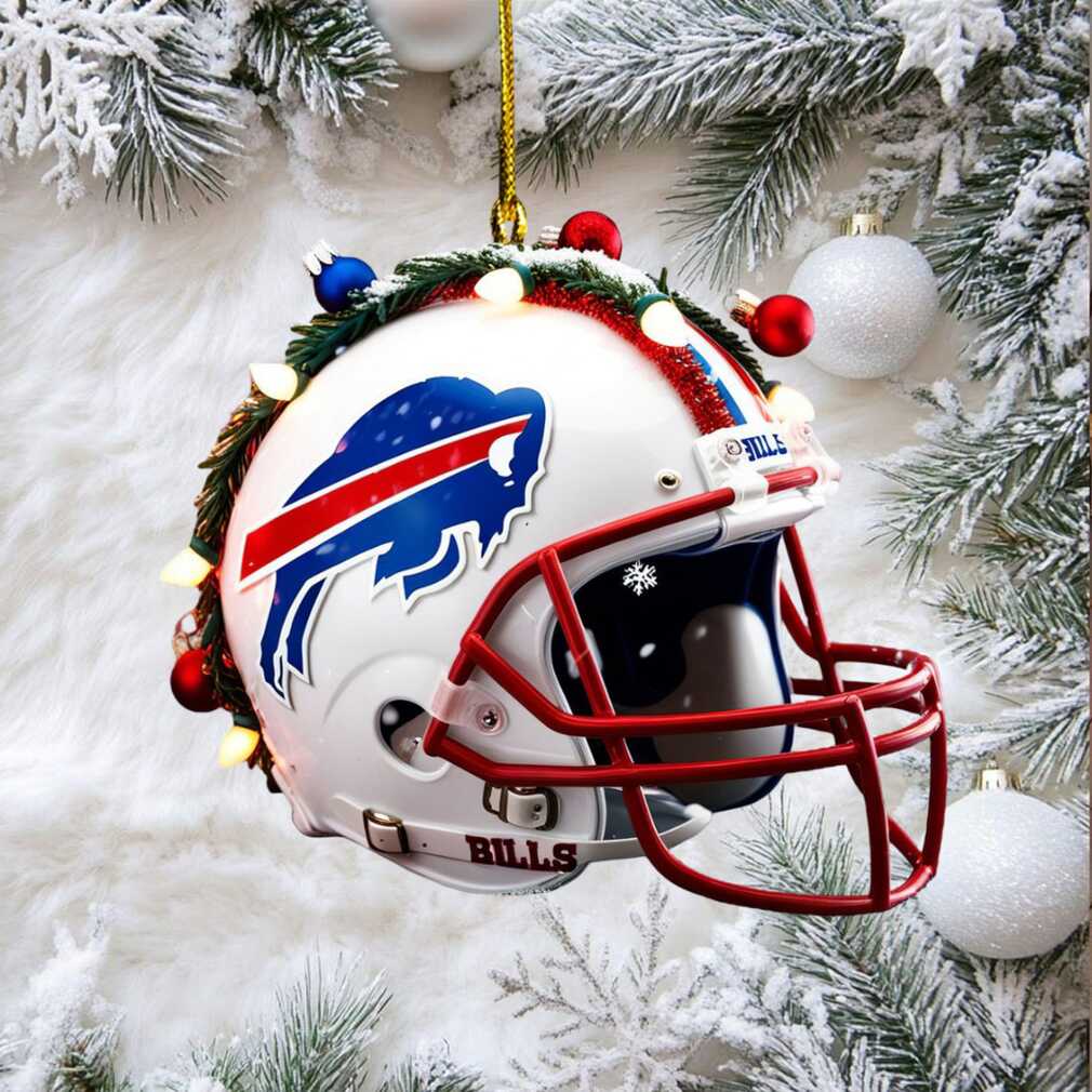 NFL Buffalo Bills Team Helmet Christmas Ornament NFL Buffalo Bills Team Helmet Christmas Ornament