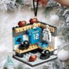 New York Giants Manning 10 Building Block Orn New York Giants Manning 10 Building Block Orn