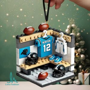 NFL Carolina Panthers Football Fan Christmas Orn