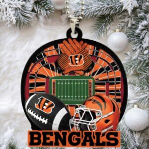 NFL Cincinnati Bengals CarChristmas Tree Ornament