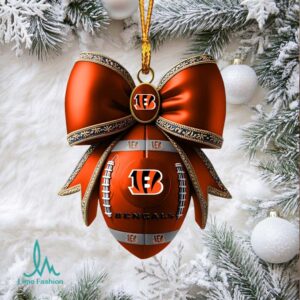 NFL Cincinnati Bengals Team Logo Christmas Tree Orn NFL Cincinnati Bengals Team Logo Christmas Tree Orn