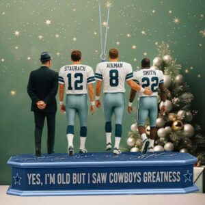 NFL Dallas Cowboys I Saw Cowboys Greatness Ornament