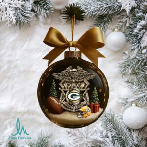 NFL Green Bay Packers Police Badge Christmas Orn NFL Green Bay Packers Police Badge Christmas Orn