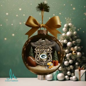 NFL Green Bay Packers Police Badge Christmas Orn