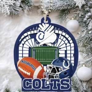 NFL Indianapolis Colts Car Accessory Ornament