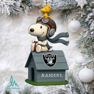 NFL Las Vegas Raiders Snoopy Pilot Doghouse Decor NFL Las Vegas Raiders Snoopy Pilot Doghouse Decor