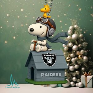 NFL Las Vegas Raiders Snoopy Pilot Doghouse Decor