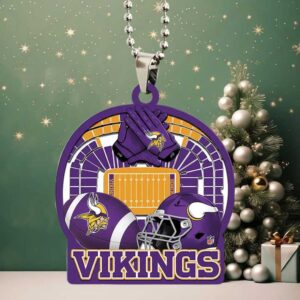 NFL Minnesota Vikings Football Themed Ornament