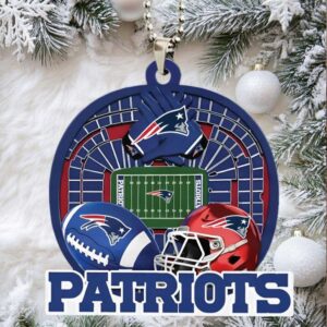 NFL New England Patriots Christmas Ornament