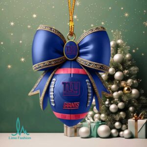 NFL New York Giants Team Logo Holiday Ornament