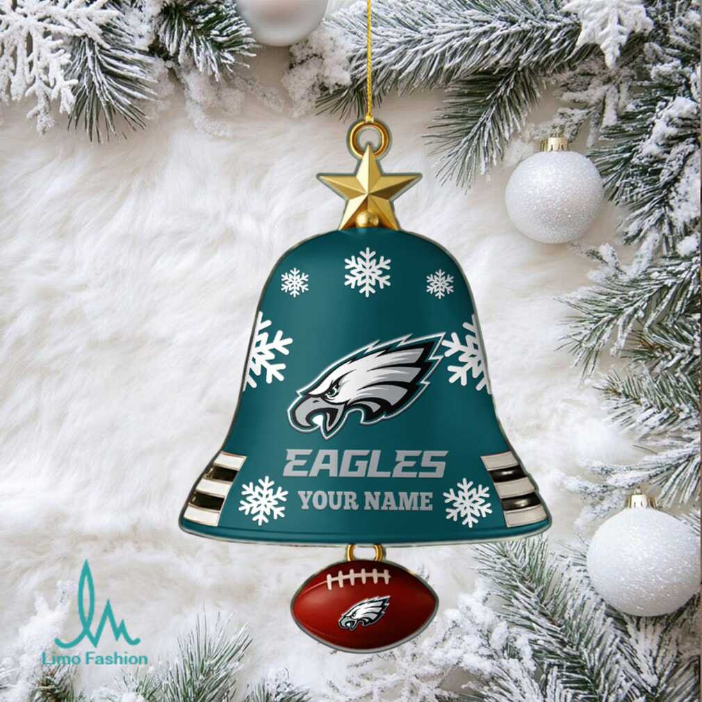 NFL Philadelphia Eagles Custom Name Christmas Tree Ornament NFL Philadelphia Eagles Custom Name Christmas Tree Ornament