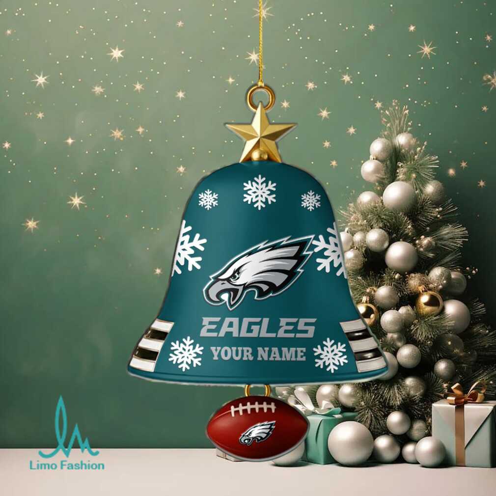 NFL Philadelphia Eagles Custom Name Christmas Tree Ornament NFL Philadelphia Eagles Custom Name Christmas Tree Ornament