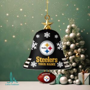 NFL Pittsburgh Steelers Custom Name Christmas Tree Ornament