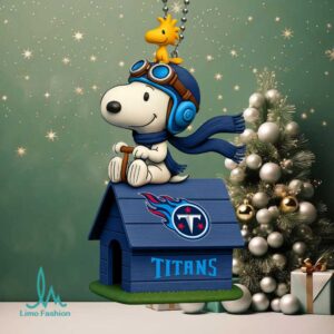 NFL Tennessee Titans Peanuts Snoopy Car Ornament